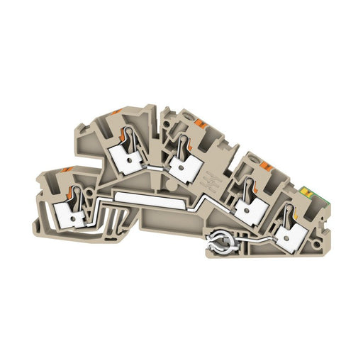 Weidmüller - Installations-Etagenklemme AITB 4 BB L-L-PE PUSH IN, 4 mm²