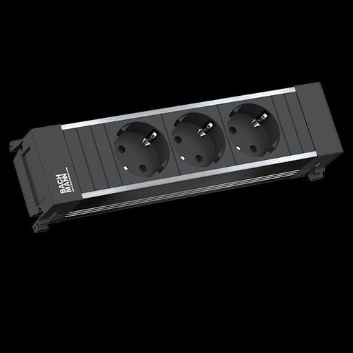 Bachmann - Mehrfachsteckdose POWER FRAME Steckdosenl. 916.1192 3xSchutzk.Str.2mAEH