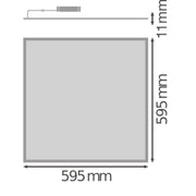 Ledvance - Decken-/Wandleuchte LED-Panel HCL M600 BIOLUXHCLPL600S41WTW TW, DALI