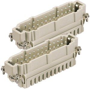 Harting - Kontakteinsatz für Rechtecksteckverbinder Stifteinsatz 09330242626