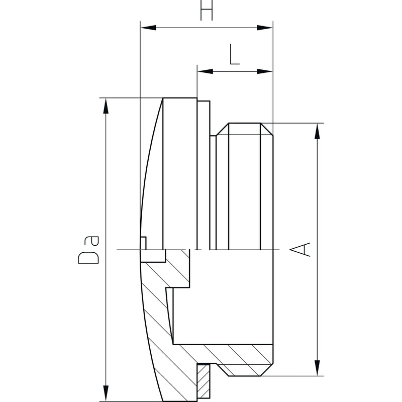 Jacob - Verschlussschraube 10.1615 PAV M16x1,5 − 100 Stück