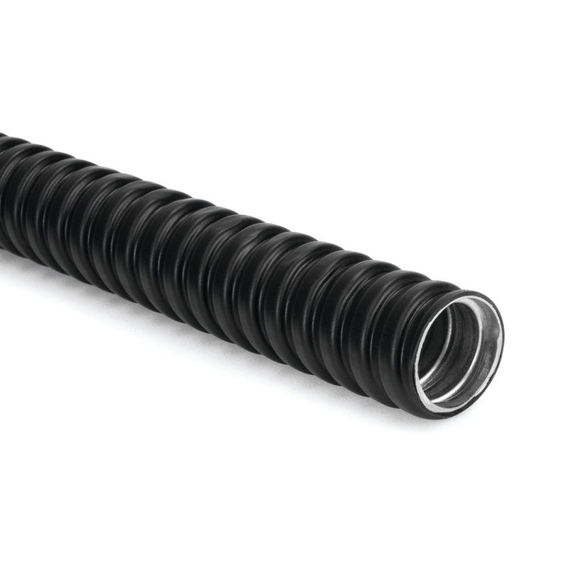 HellermannTyton - Metall-Schutzschlauch Schutzschlauch PCS20 sw − 25 Meter