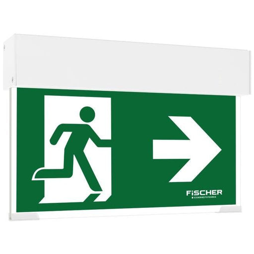 Fischer - Sicherheitsleuchte LED-Rettungszeichenleuchte A3UE83R-W ZB