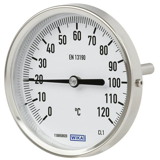Wika Wiegand - Bimetall-Thermometer Bim-Therm 52.160/1Industr. 3904385 0..120° Cl1 L63x8mm