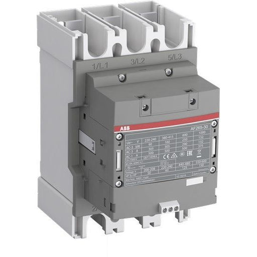 ABB Stotz S&J - Leistungsschütz zum Schalten von Wechselstrom Schütz AF265-30-00-34 50-500V 50-60Hz / DC