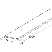 Niedax - Deckel für Kabeltragsystem GFK-Rinnendeckel KKD 150 − 3 Meter
