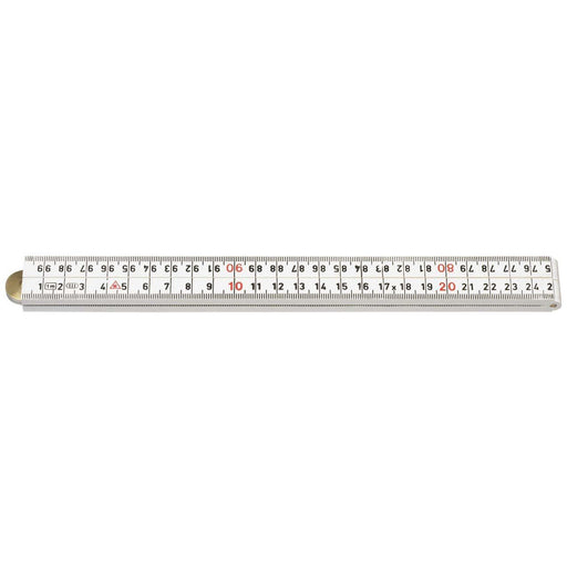 Hultafors - Gliedermaßstab Glasfasergliedermassstab G59-1-4-12 VI weiss − 10 Stück