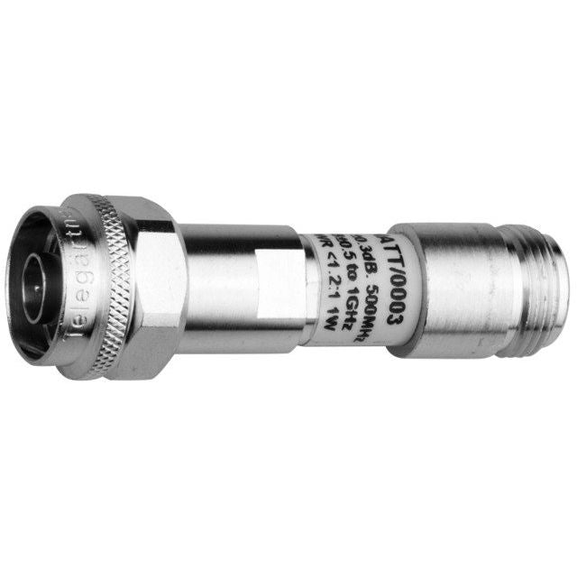 Telegärtner - Pegelsteller N-Dämpfungsglied 20dB(M 100024162 50Ohm,1W