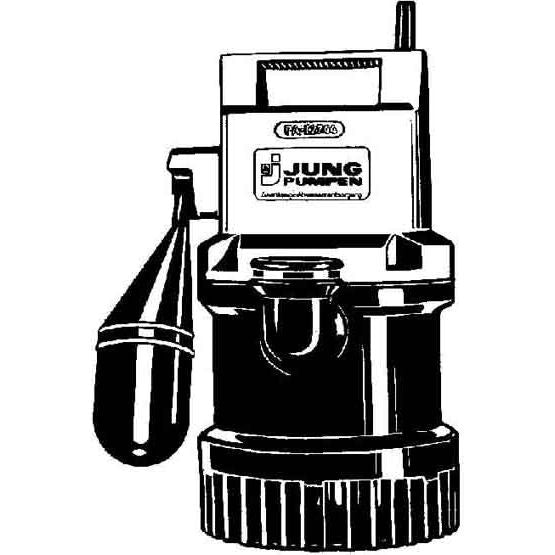 Jung Pumpen - Ständerpumpe Pumpe U 6 K NIRO D
