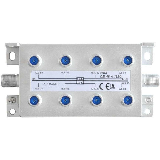 Wisi - Abzweiger und Verteiler Abzweiger 8f. DM 68 A 1320 5-1300MHz12,5-19,5dB