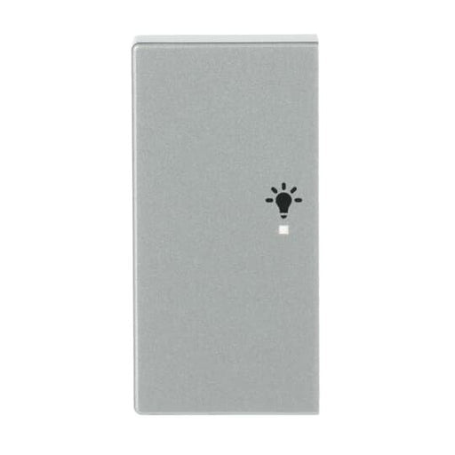 Busch-Jaeger - Bussystem-Tastwippe Wippe 2-f li, Symbol Licht 6231-21-83 alusilber