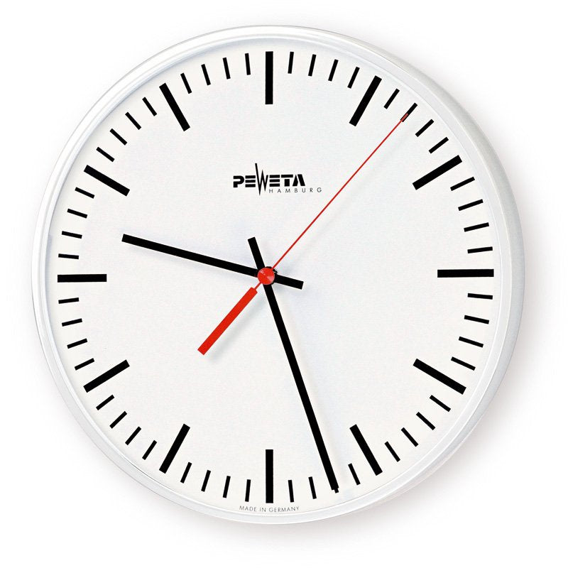 Peweta - Uhr Quarz-Batterie-Uhr 41.271.331 innen,1,5V,D=300mm