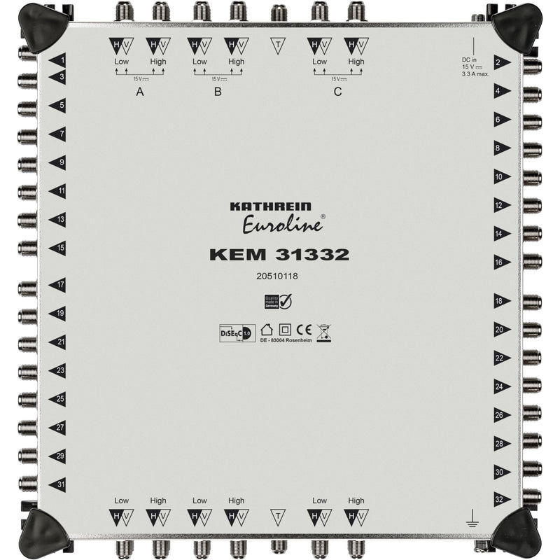 Kathrein - Multischalter KEM 31332 13 auf 32 kaskadierb