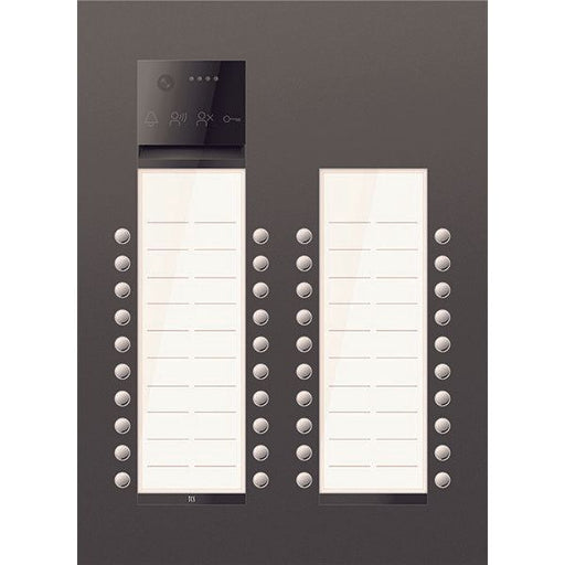 TCS Tür Control - Türstation für Türkommunikation PES PRO IP Vid. Außenst. AVU400440-0017 40T/2 UP R7016