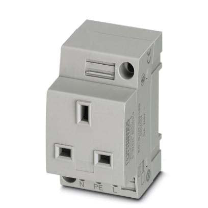 Phoenix Contact - Steckdose Reiheneinbau Steckdose EO-G/UT/SH/LED − 5 Stück