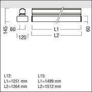 Zumtobel Group - Decken - /Wandleuchte LED - Leuchte ECOOS2  #42939111 940