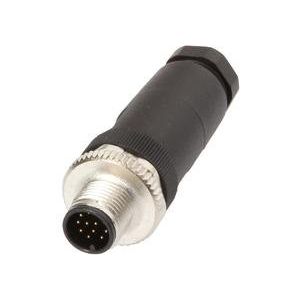 Ipf Electronic - Rundsteckverbinder, feldkonfektionierbar (Industriesteckverbinder) Kabelstecker, gerade, VK003L28 Selbstkonfektionierb