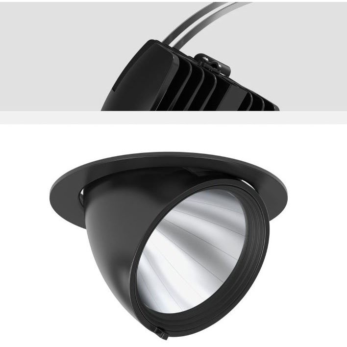 RZB - Downlight/Strahler/Flutlicht LED-Einbaustrahler 911593.003.2 927, schwarz