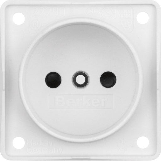 Berker - Steckdose pws 961942502 ohne Schutzkontakt
