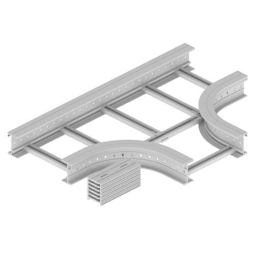 Unex - T-Stück für Kabelleiter T-Abzweiger 67538-44 135X500 R300