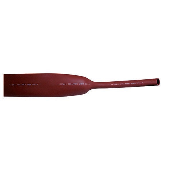 Cellpack - Schrumpfschlauch Warmschrumpfschlauch SRBB/80-26/1000MM/B mittelw.3:1 o.Kleber