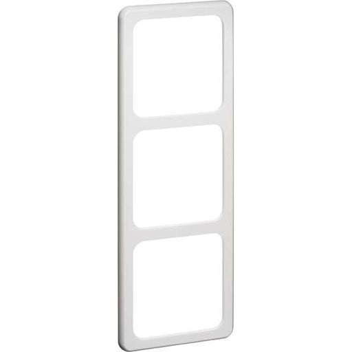 Peha - Abdeckrahmen Rahmen 3-fach ws D 80.673 W waage/senkrecht