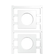 Weidmüller - Kennzeichnungsmaterial Gerätemarkierung SM 46/46-30 MC SDR 46mm − 4 Stück