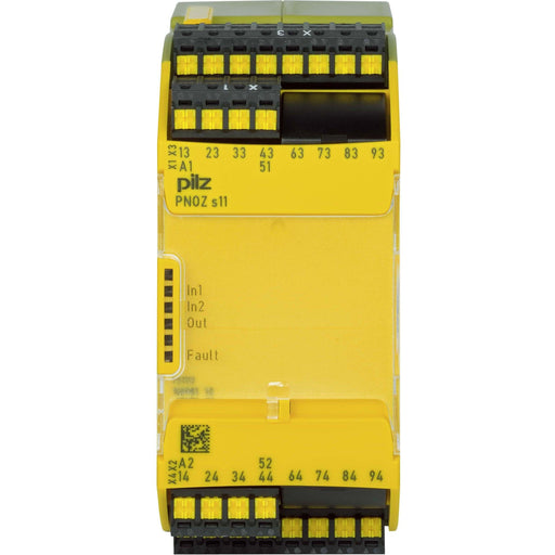 Pilz - Gerät zur Überwachung von sicherheitsgerichteten Stromkreisen Kontaktblock PNOZ s11 C #751111 24VDC 8 n/o 1 n/c