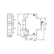 Doepke - Leitungsschutzschalter DLS 6H C32-1 6KA