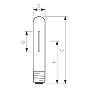 Philips Lighting - Natriumdampf-Hochdrucklampe Entladungslampe SON-T PIA PLUS 150W 150W E40