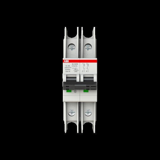 ABB Stotz S&J - Leitungsschutzschalter Sicherungsautomat SU202M-C0,5 10kA, 0,5A, 2P