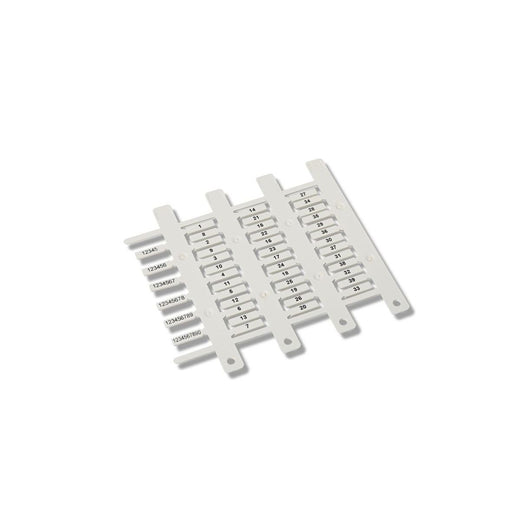 Cembre - Kennzeichnungsmaterial 40093 MG-TPM ABS 4X18MM WE 40093 ISS − 2250 Stück