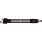 Lapp Zubehör - Konfektioniertes Sensor-Aktor-Kabel AB-C3-M12Y-0,3PUR-M12FA- 22260509 2L-B − 1 Stück