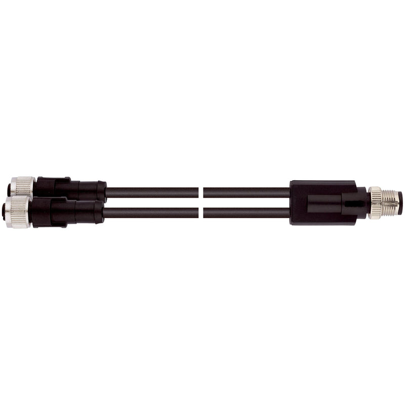 Lapp Zubehör - Konfektioniertes Sensor-Aktor-Kabel AB-C3-M12Y-0,3PUR-M12FA- 22260509 2L-B − 1 Stück