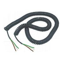 Pepperl+Fuchs Fabrik - Energiekabel < 1 kV, für ortsveränderlichen Einsatz Spiralkabel-Meterware SPK 3x0,5mm#64314769 − 1 Stück