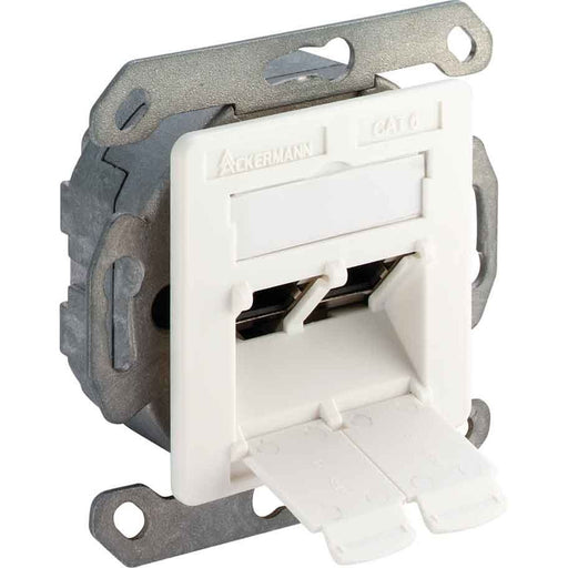 Leviton - Kommunikationsanschlussdose Kupfer WAEG6V-Dose 8 UP0 WAEG6V 8 EKR/EK LSA