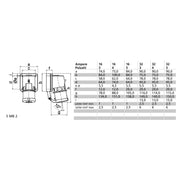 Bals Elektrotech - CEE-Gerätestecker (IEC 60309) CEE-Gerätestecker 26059