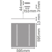 Ledvance - Decken-/Wandleuchte LED-Panel M600 PLINDV60033/3000DALI 3000K DALI