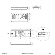 EVN Lichttechnik - Steuergerät für Leuchten RGBW-Funkset FRGBWSET4X5A Empfänger,Handsender