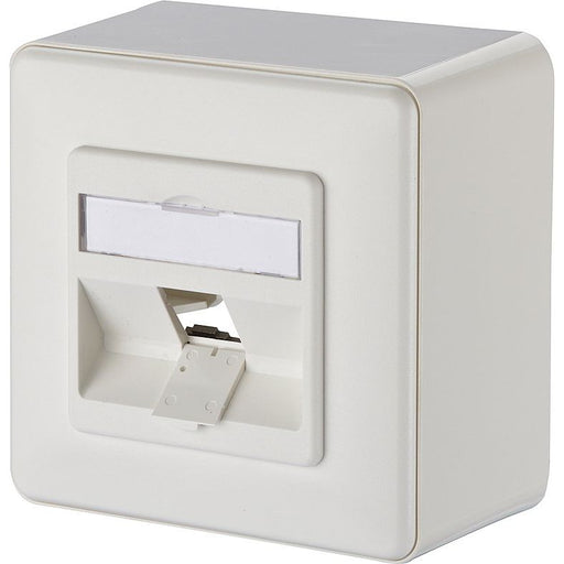 Metz Connect - Kommunikationsanschlussdose Kupfer Anschlussdose leer 130B10D10002-E AP 1x rws 43mm − 10 Stück