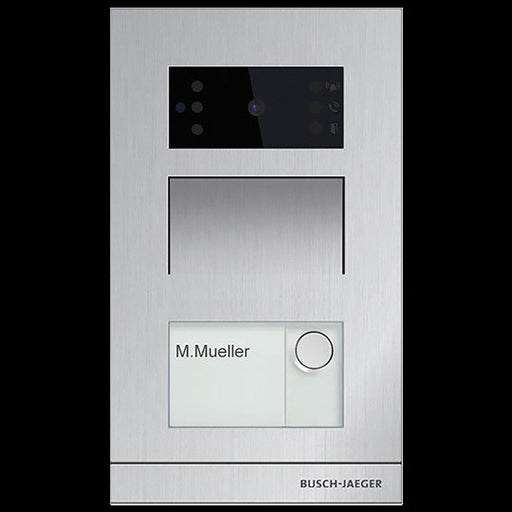 Busch-Jaeger - Türstation für Türkommunikation Außenstation Video Mini UP H81366P1-A-03 1-fach