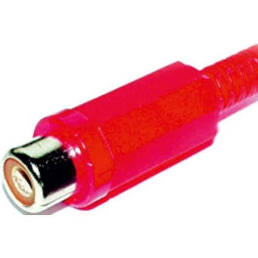 E+P Elektrik - Kommunikationstechnik-Adapter Cinchkupplung CK 1 K LOSE R rot
