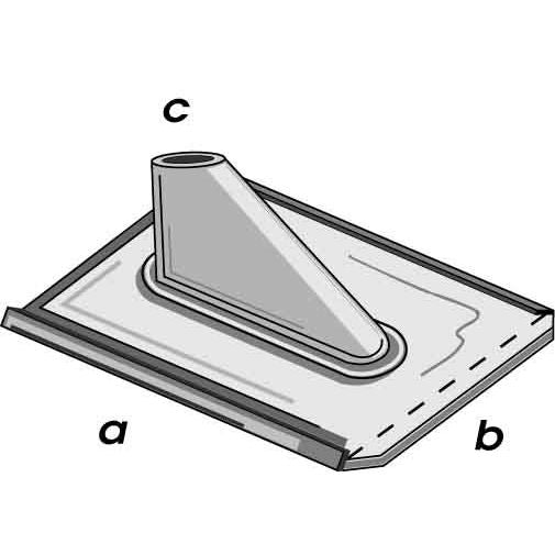 Televes - Antennenmontagematerial Dachdurchführung BBZ 50