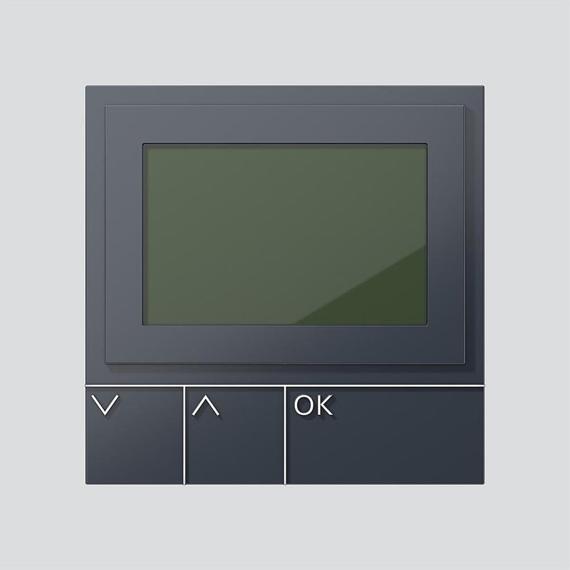 Siedle&Söhne - Funktionsmodul für Türkommunikation Display-Ruf-Modul DRM 612-02 AG anthrazitgrau