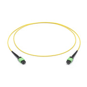 Corning - Patchkabel LWL LWL-Patchkabel 8F MPO APC JEDEE08GEZ-NB005M BU/ST OS2 5m gelb