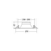 Brumberg Leuchten - Downlight/Strahler/Flutlicht LED-Einbaudownlight 230V 40673184DA 4000K