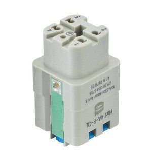 Harting - Kontakteinsatz für Rechtecksteckverbinder Buchseneinsatz 09200042733 Han 4A-F-QL