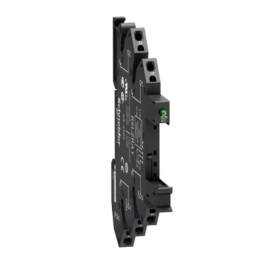 Schneider Electric - Relaissockel Sockel Relais RSLZRA1 Slim 12-24VUC Feder − 10 Stück