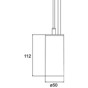 Brumberg Leuchten - Pendelleuchte LED-Pendelleuchte direkt 88866185 Pendellänge 5m