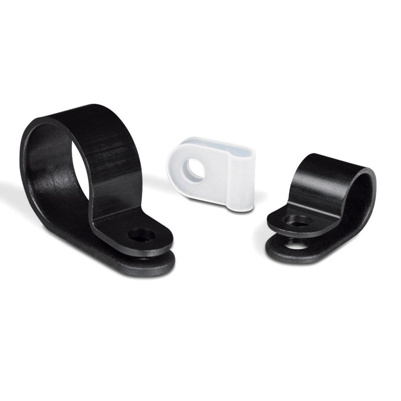 HellermannTyton - Befestigungsschelle für Kabel/Rohre Befestigungsschelle H5P-HS-BK-C1 schwarz − 100 Stück